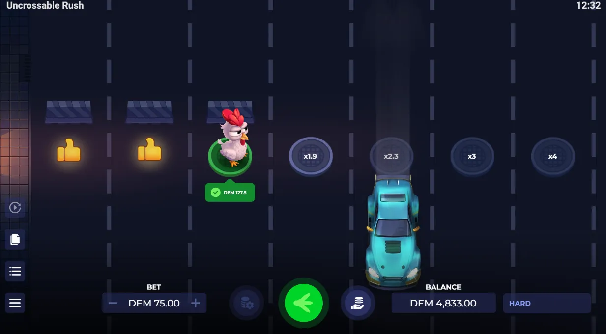 Uncrossable Rush